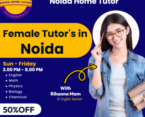 female tutor in noida
