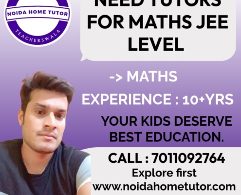 Jee Maths tutor's