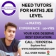 Jee Maths tutor's